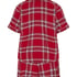 Twill pyjama set, Red