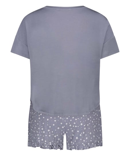 Short Pyjama Set, Purple