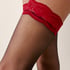 Stay Ups 15 Denier Lace, Red