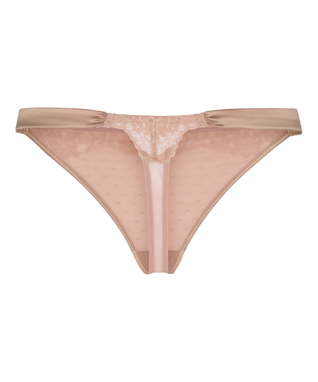 Laila Highleg Thong, Brown