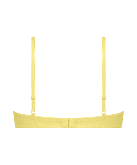 Lola Padded Underwired Bra, Yellow