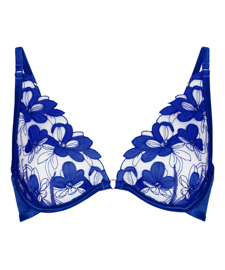 Non-Padded Underwired Bra Beatrice, Blue