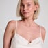 Slipdress Satin Minimal, White