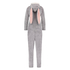 Novelty Fleece Onesie, Gray