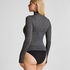 super soft Turtleneck shirt with Cashmere, Gray