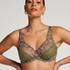 Diva Non-Padded Underwired Bra, Green