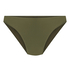 Luna High-Leg Bikini Bottoms, Green