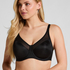 Nina Non-Padded Underwired Minimizer Bra, Black