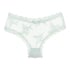 V-shaped Brazilian knickers mesh, Green