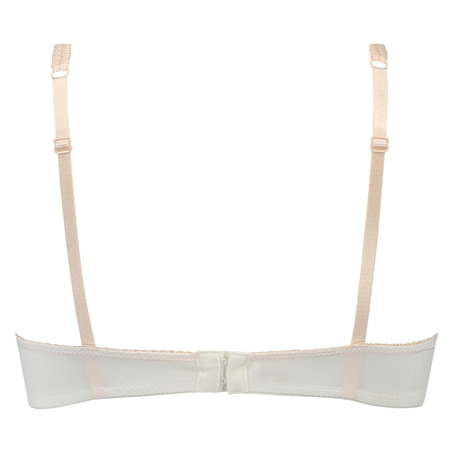 Secret Lace Padded Underwired Bra, White