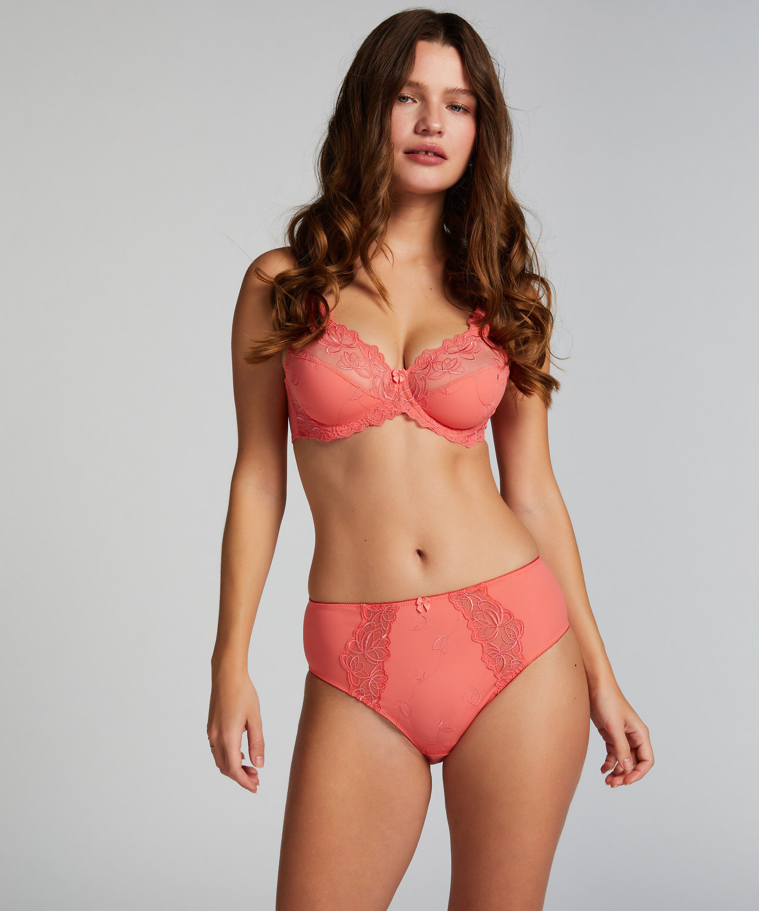 Diva High Knickers, Pink