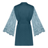 Satin Kimono, Blue