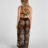 Sunset Lace Balloon Pants, Black