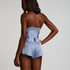 Pyjama Shorts Satin Marcela, Blue