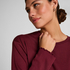 Pyjama Top Loose Pointelle, Red
