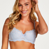 Olivia Padded Underwired Bra, Blue