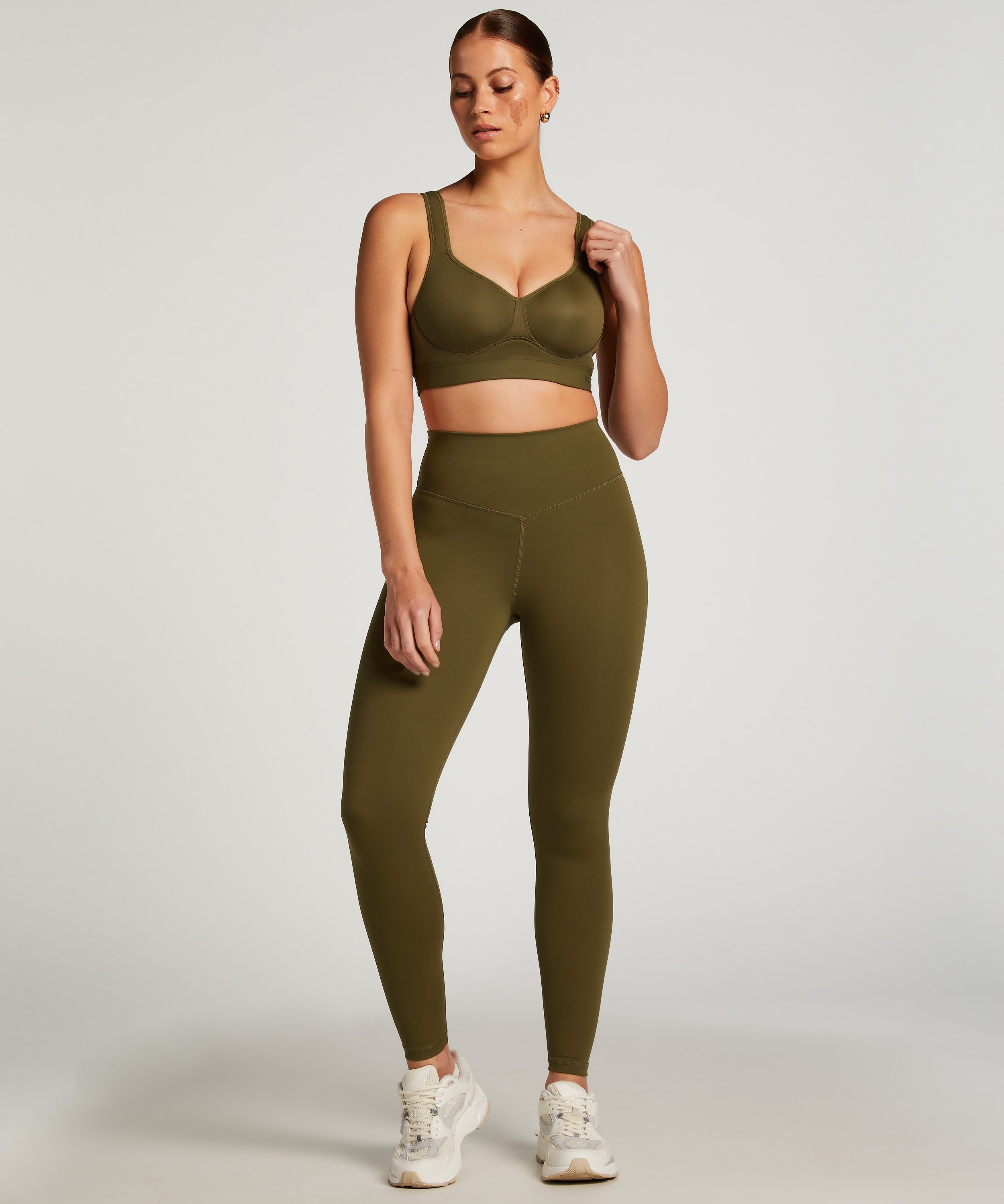 HKMX Sports bra The All Star Level 2, Green, main