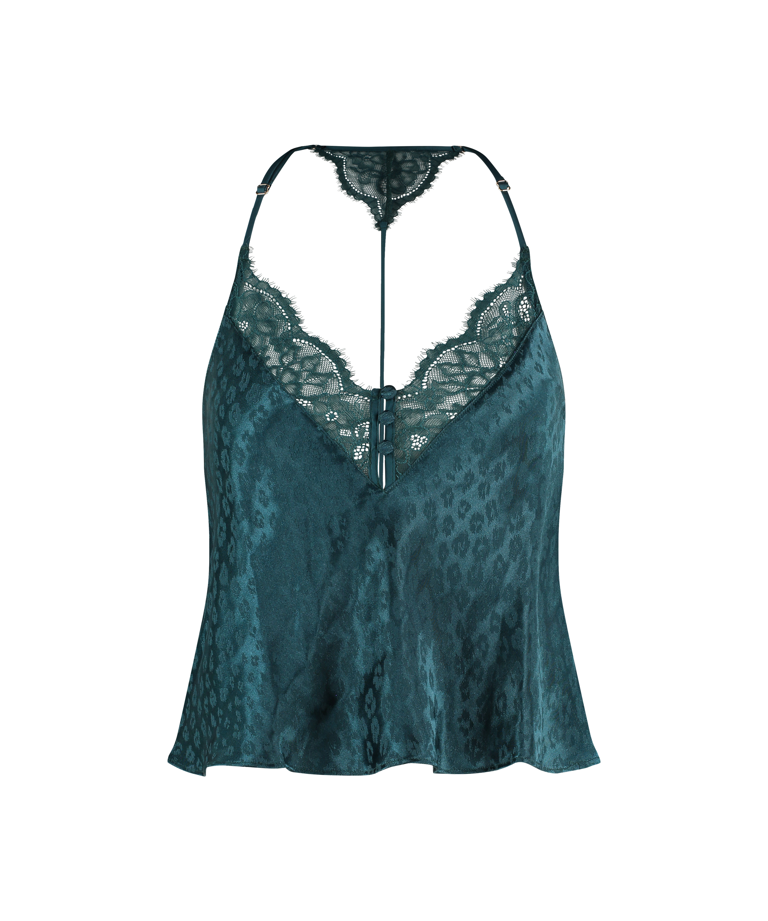 Leopard Cami, Blue, main