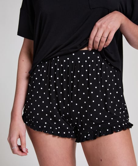 Short Pyjama Set, Black