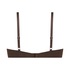Smooth Padded Underwired Push-Up Bra, Brown