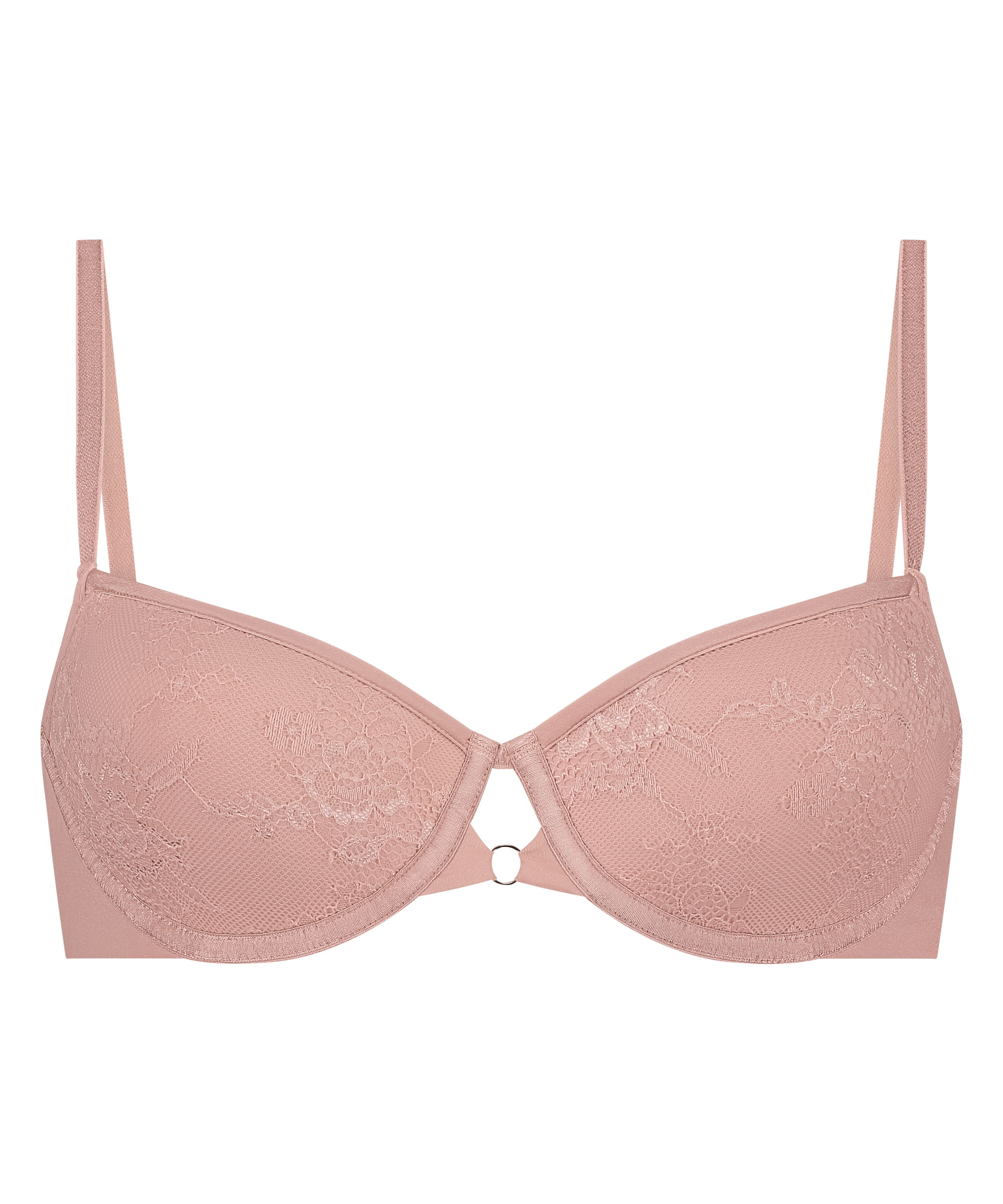 Lea Padded Underwired Bra, Pink, main