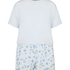 Pyjama Set Daisy, Blue