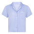 Satin Short-Sleeved Jacket, Purple