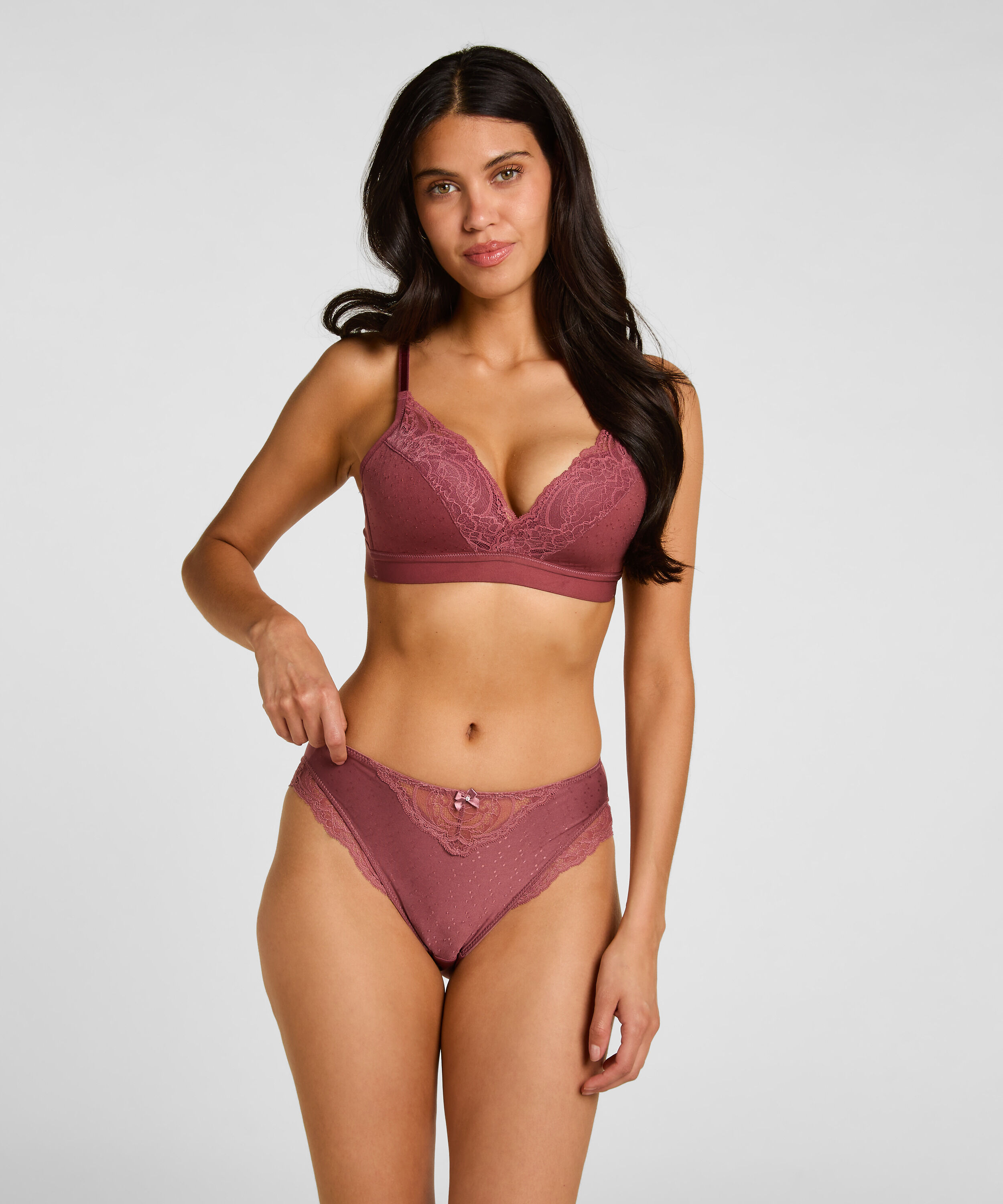Sophie high knickers, Purple