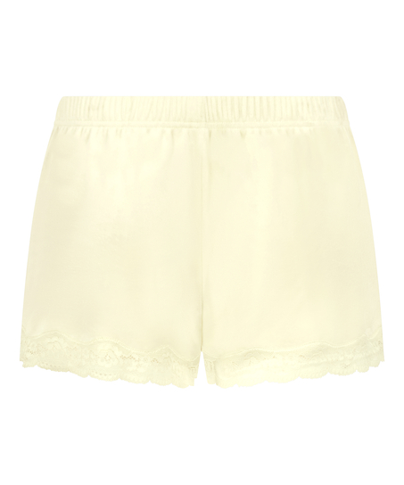 Short Velours Lace, Yellow