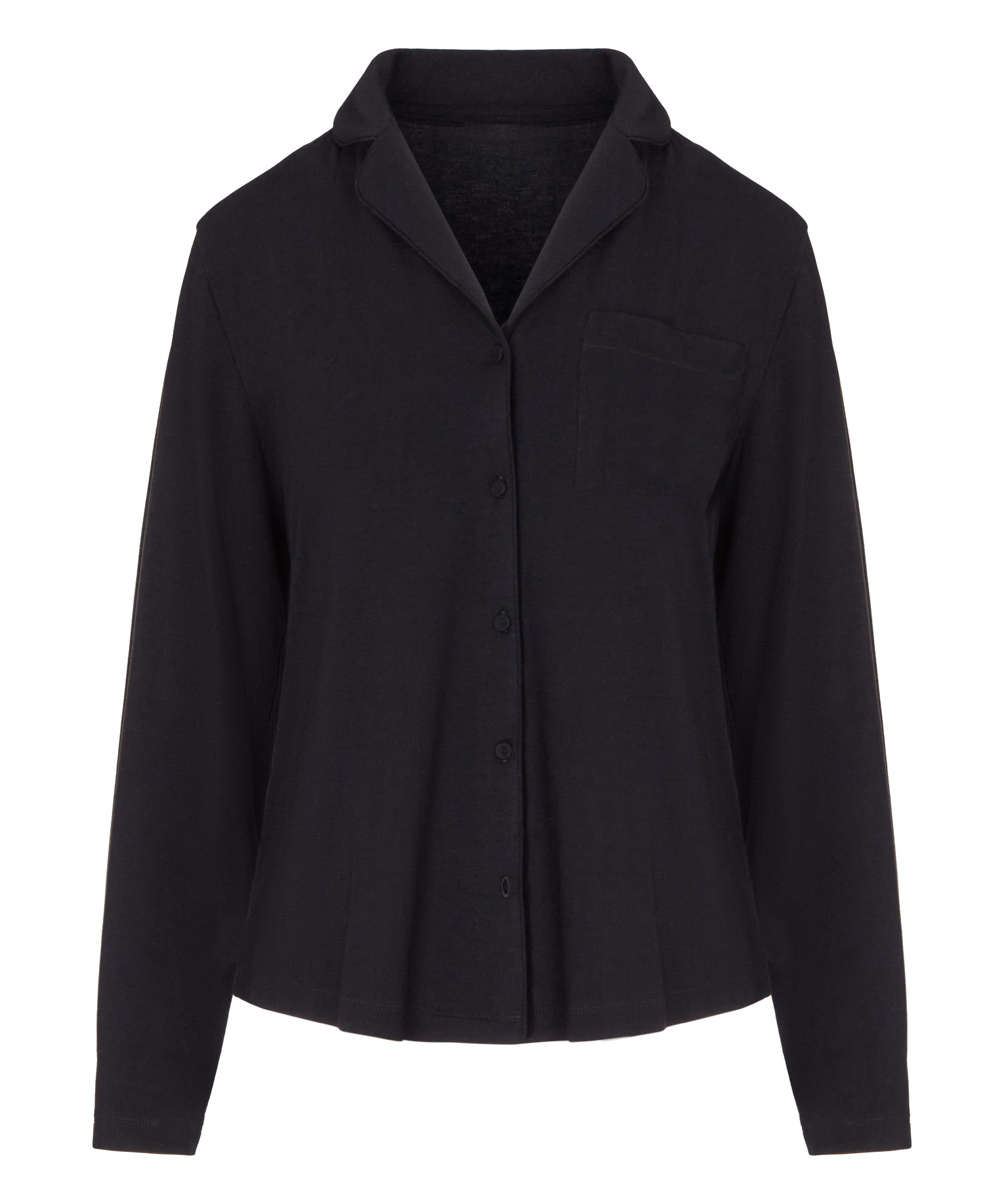 Pyjama Jacket Essentials, Black, main