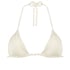 Maui Triangle Bikini Top, White