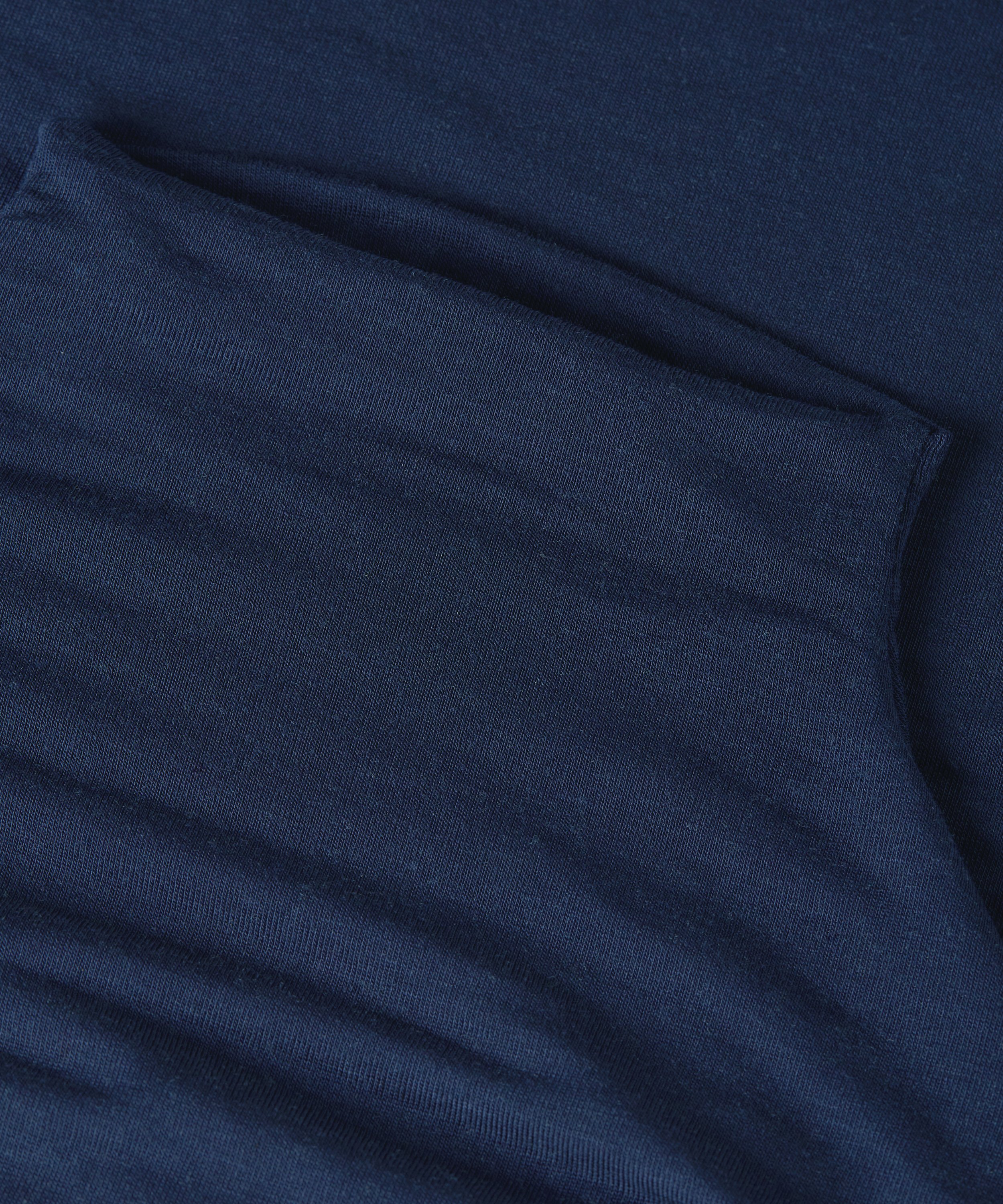 super soft Turtleneck shirt with Cashmere, Blue, main