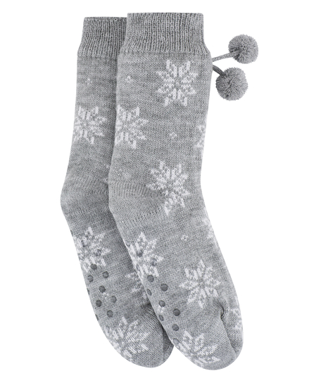Boot Socks, Gray