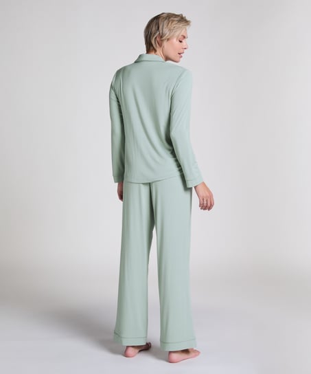 Essential Jersey Long-Sleeved Jacket, Green