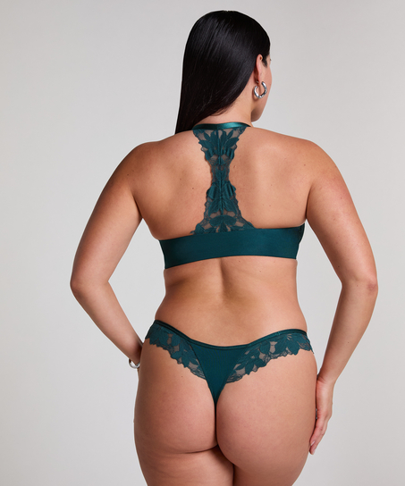 Lana Padded Underwired Push-Up Bra, Green