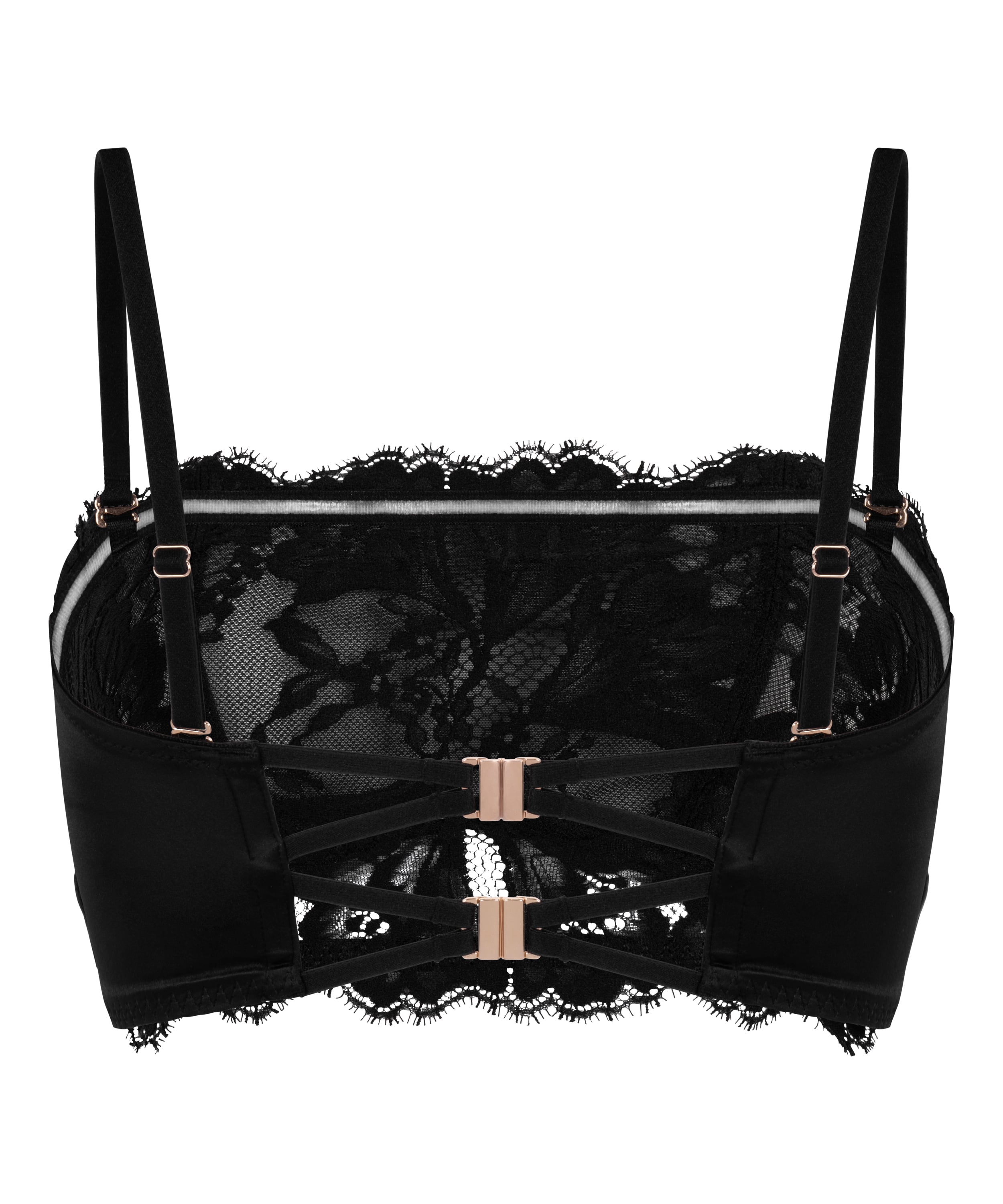 Grace Bralette, Black, main