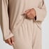 Brushed Jersey Trousers, Beige