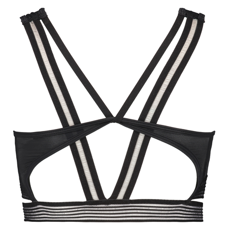 HKMX Sports bra level 1, Black