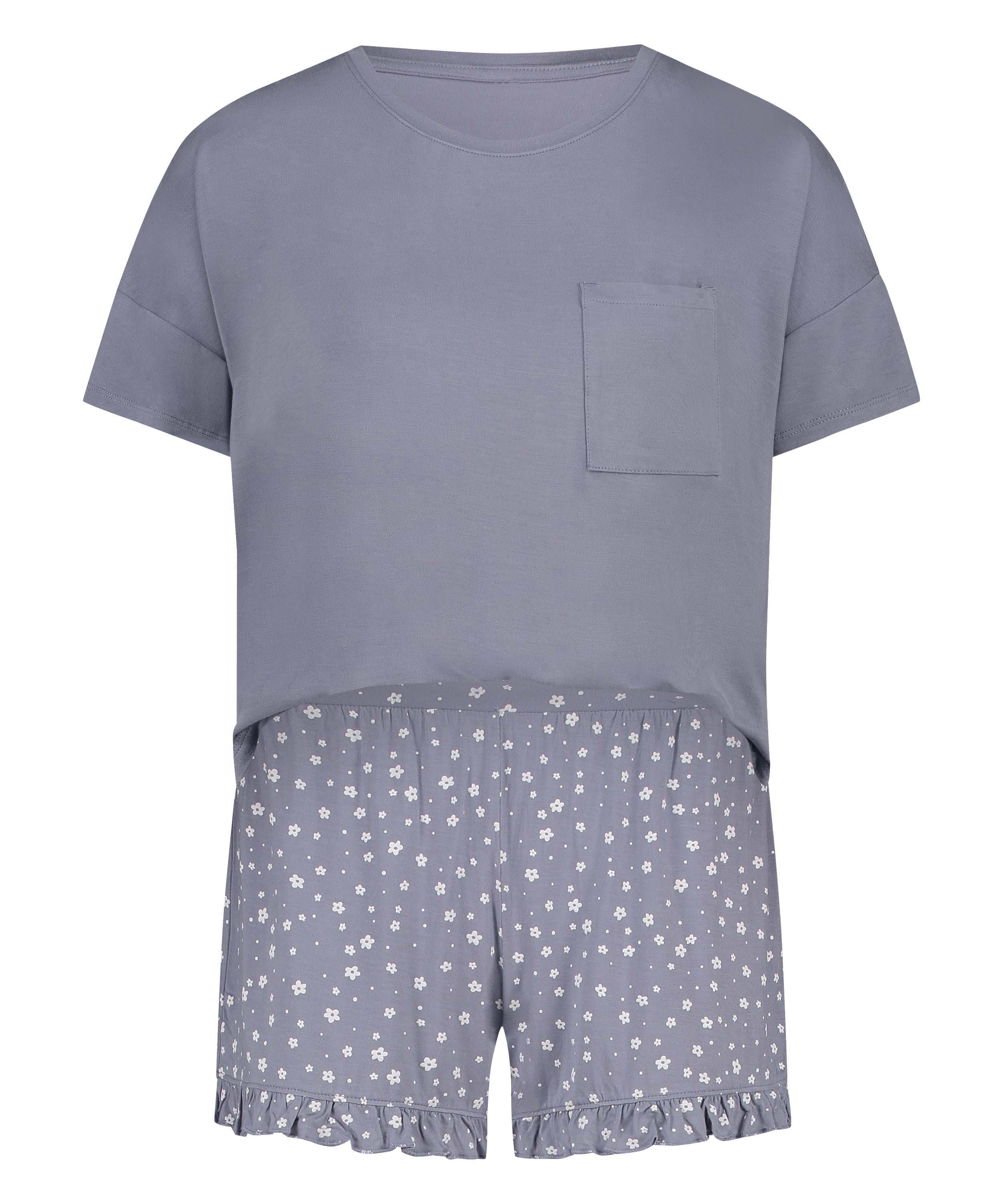 Short Pyjama Set, Purple, main