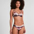 Padded Underwired Bikini Top Mauritius, Purple