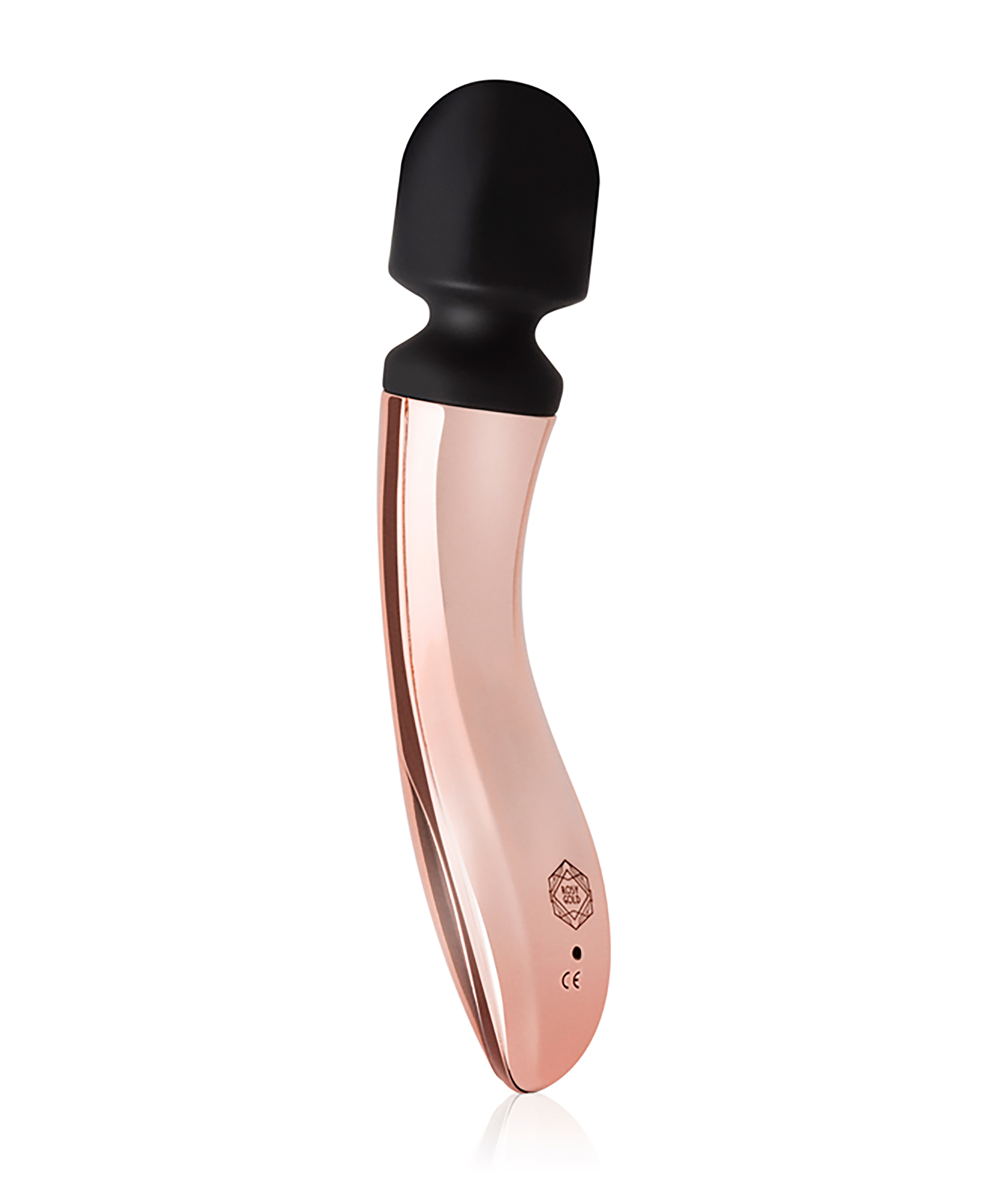 Rosy Gold Nouveau Curve Massager, Pink, main