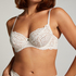 Rose Non-Padded Underwired Bra, White