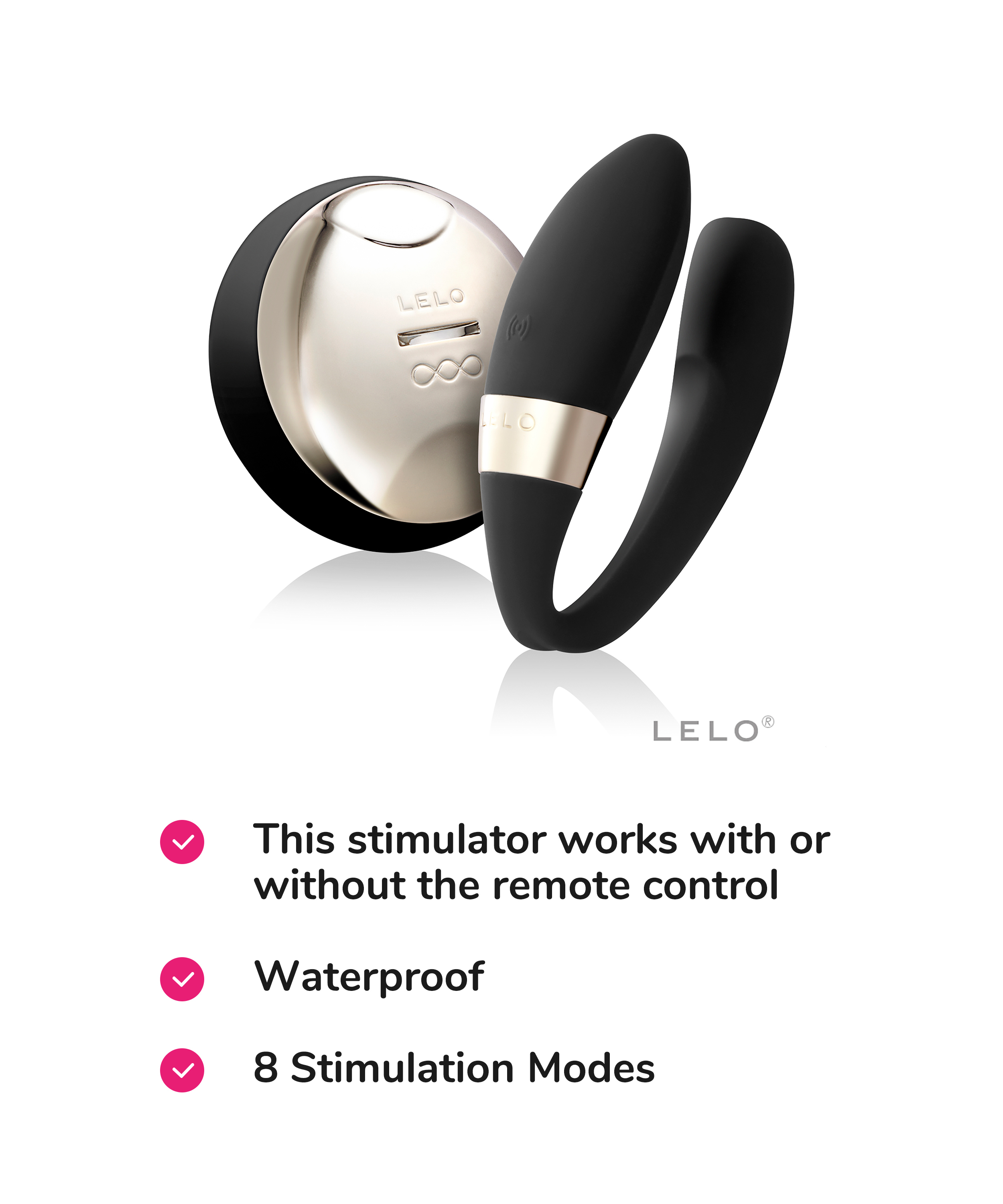 LELO TIANI&trade; 2, Black, main
