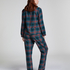 Flannel Pyjama Set, Green