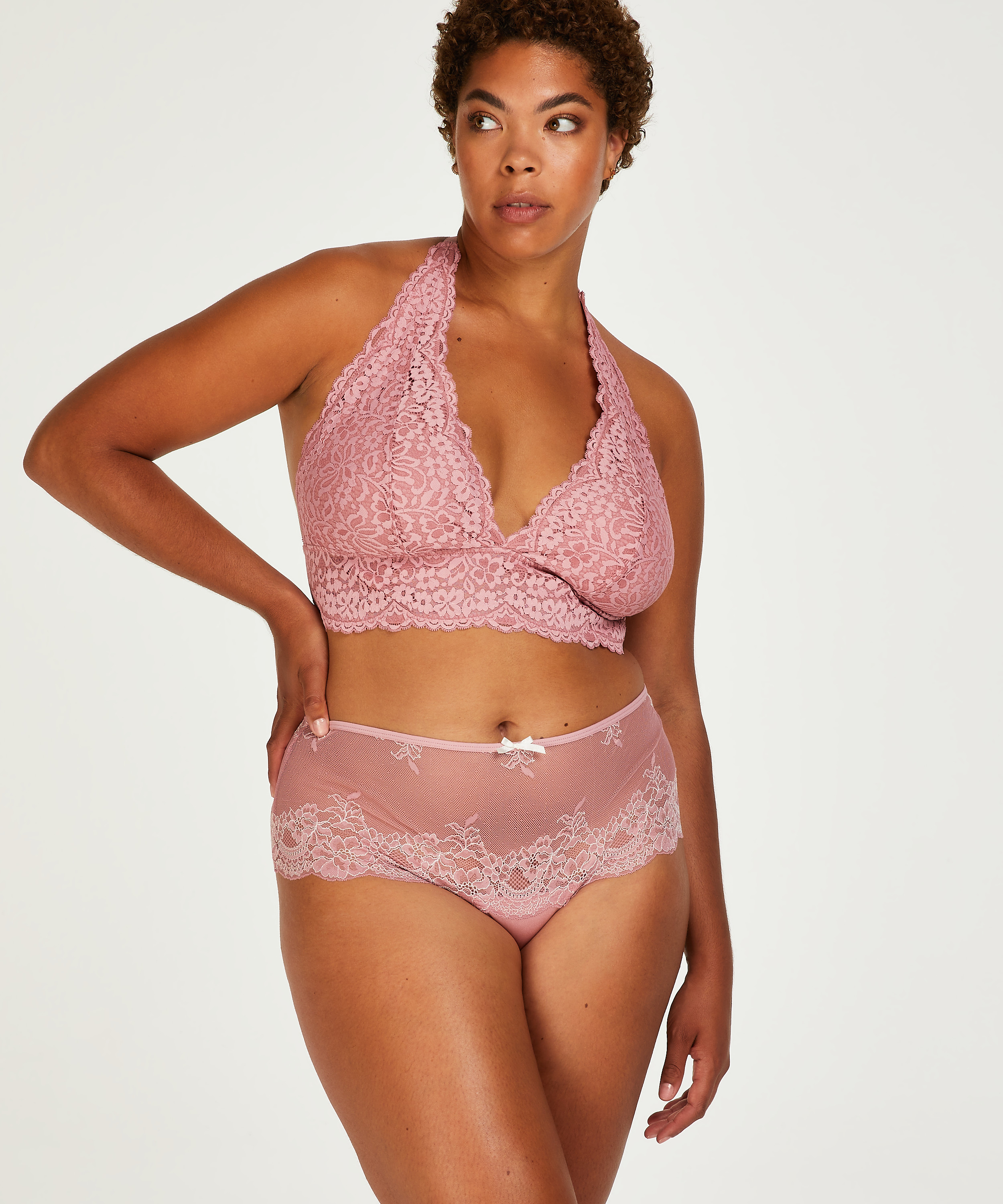 Doriane Curvy Thong Boxers, Purple, main
