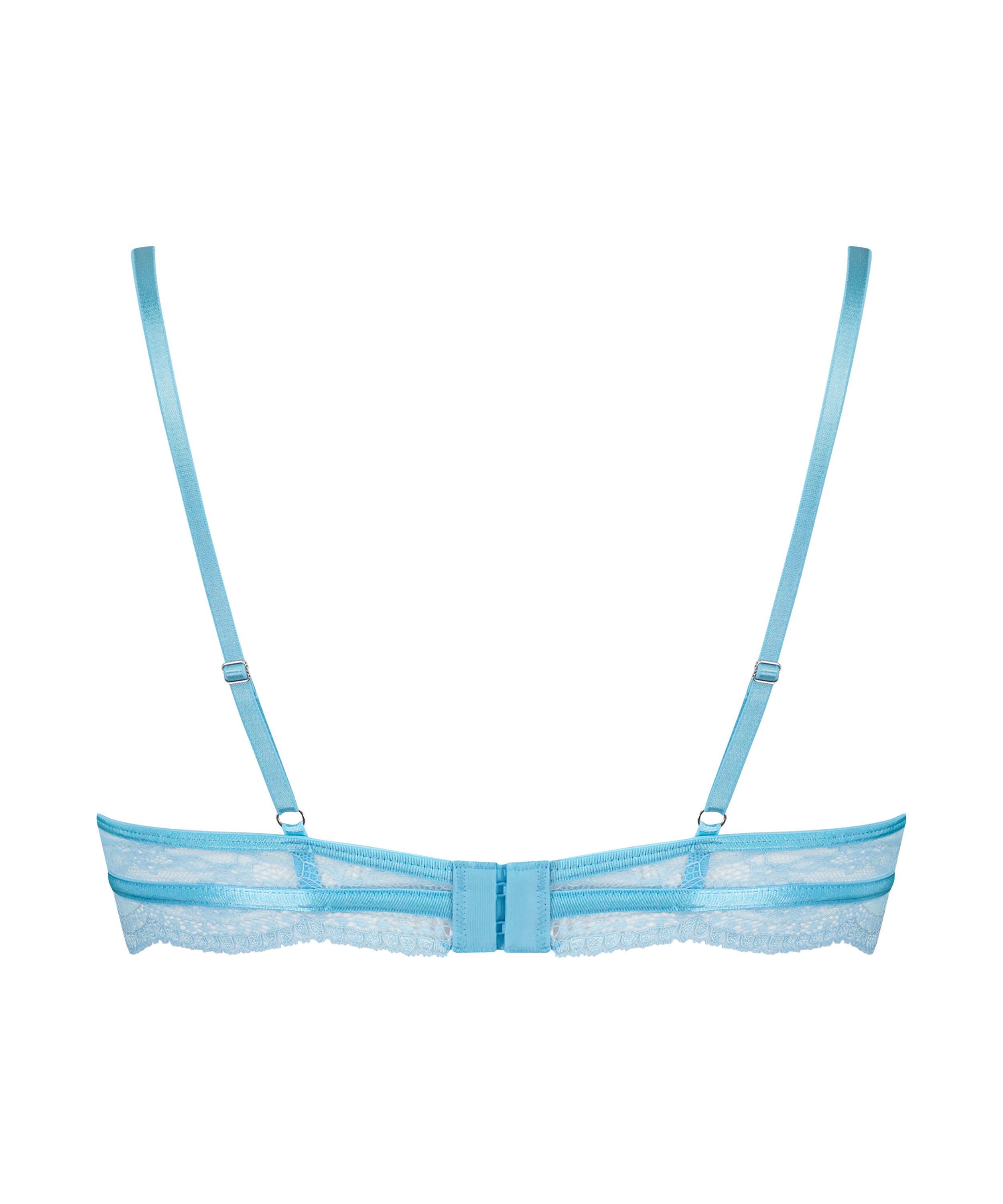 Isabelle non-padded underwired bra, Blue, main