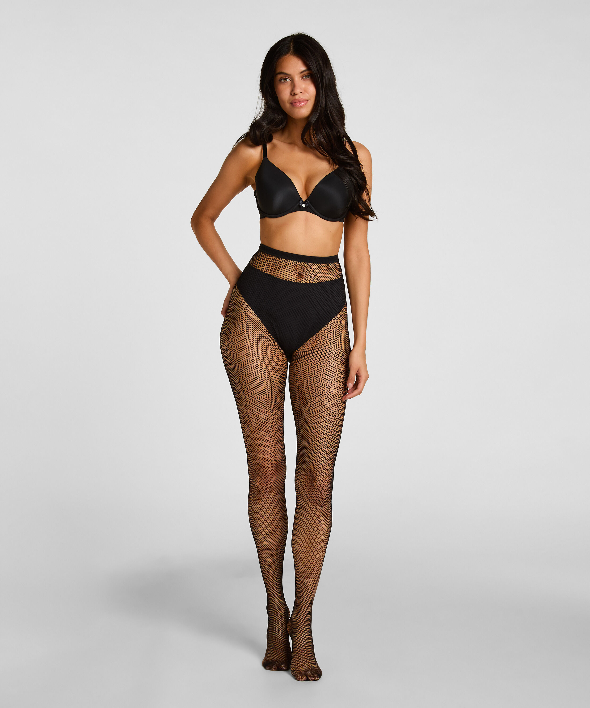 Tights Fishnet, Black
