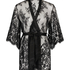 Isabelle Lace Kimono, Black