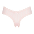 V-shaped Brazilian knickers mesh, Pink