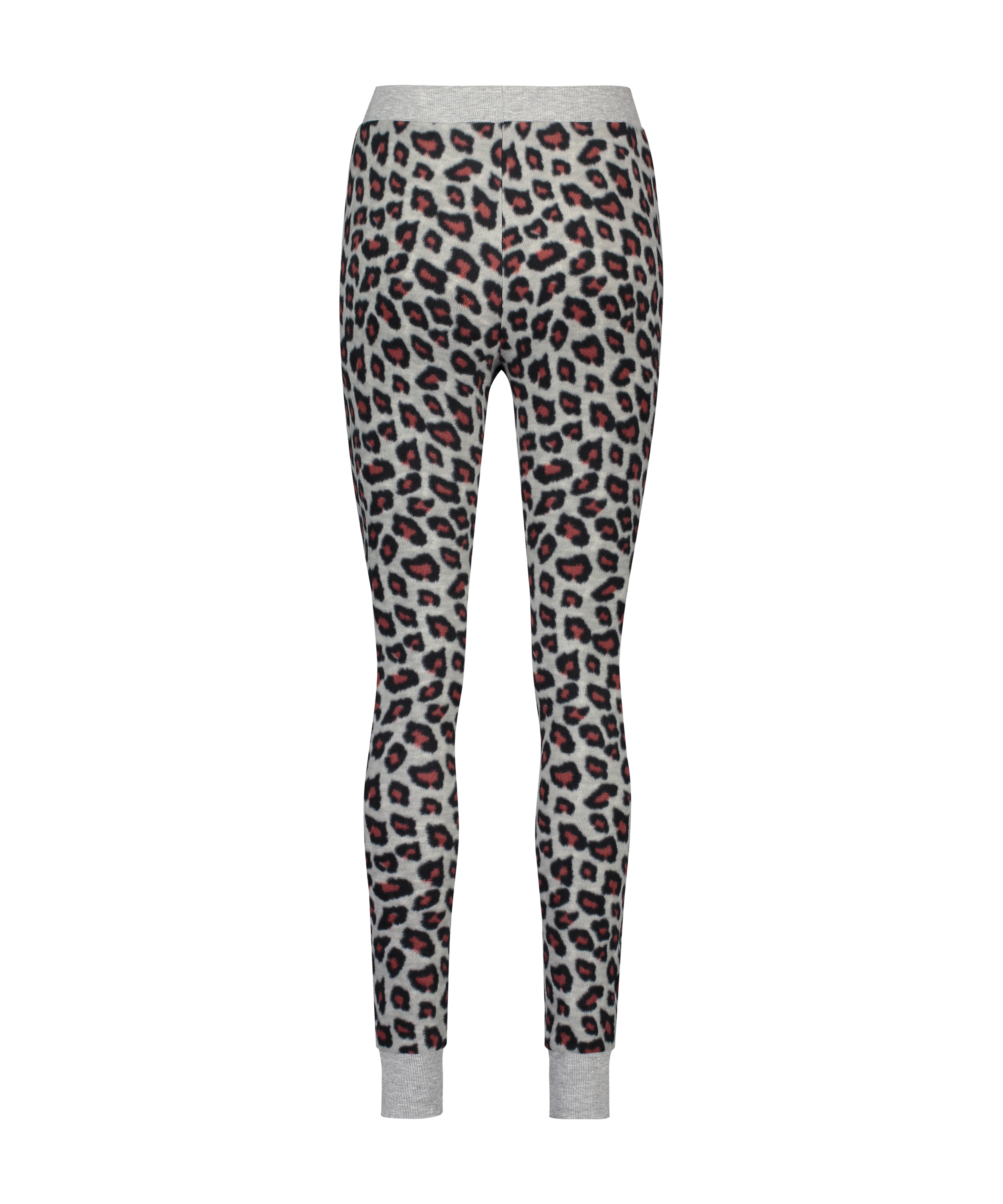 Micro Fleece Leggings, Gray, main